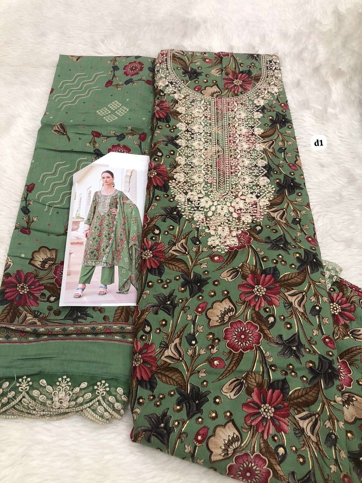 Falah Premium Cotton Collection  code 30444 By Falah Designer